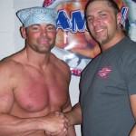 Shawn Stasiak With Lance Hoyt